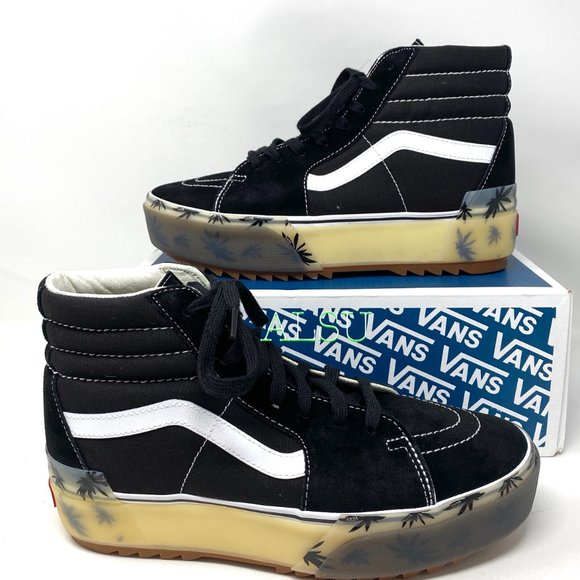 VANS Sk8-Hi Stacked LX Suede-Canvas Palm Men's - Picture 3 of 8